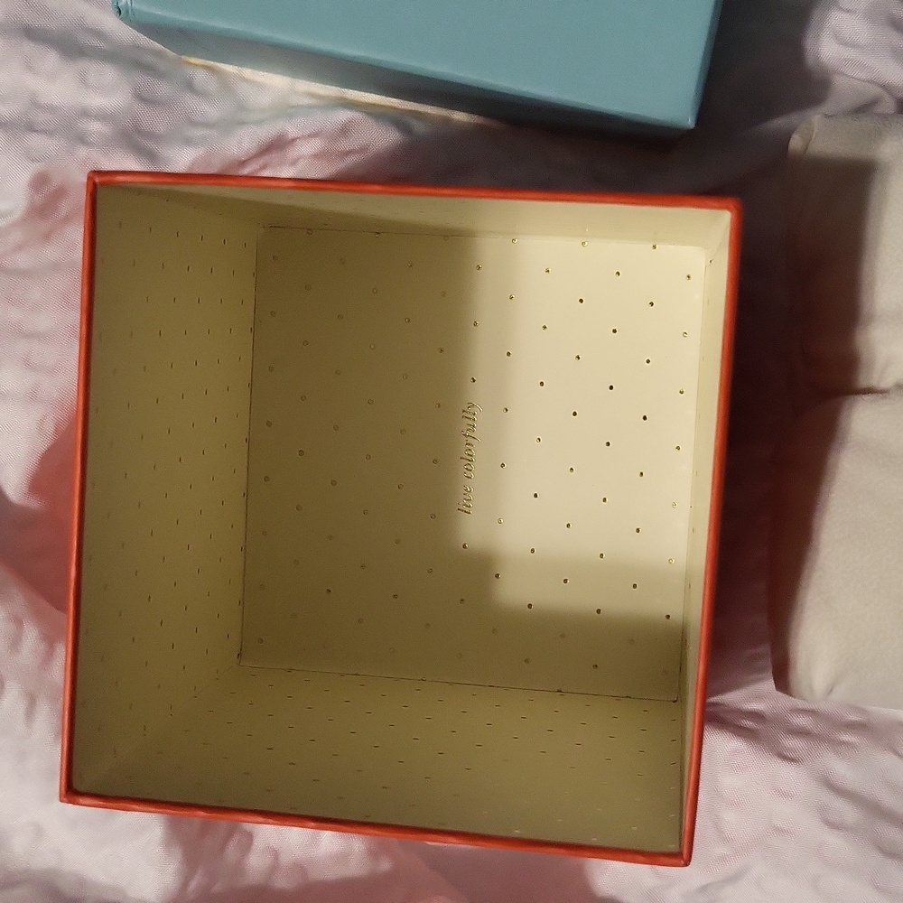 EMPTY Kate Spade Watch Box Pillow Storage - Picture 3 of 7
